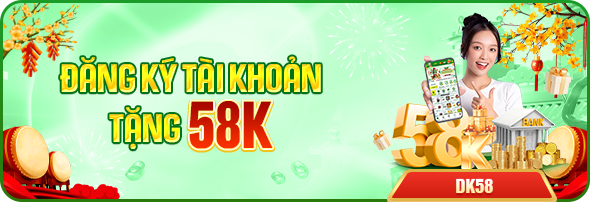 Đăng ký tài khoản tặng 58k tại QQ88