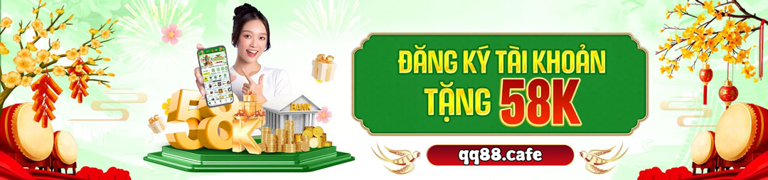 QQ88 tặng 58k