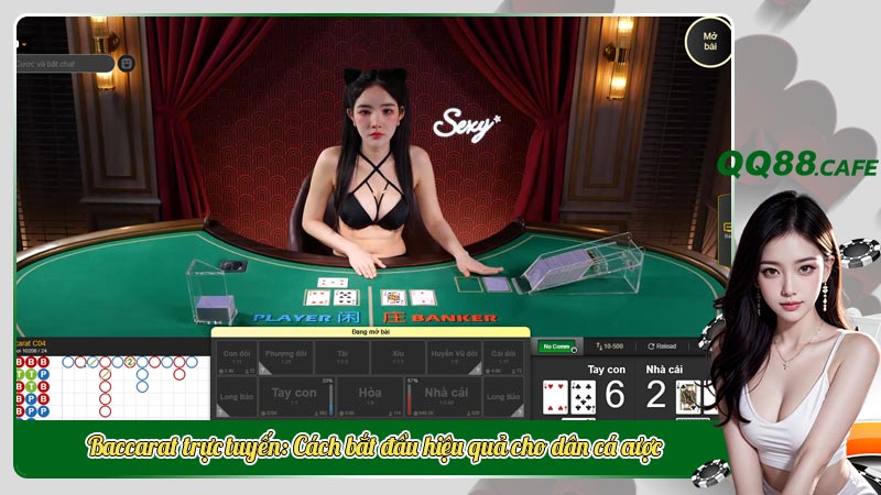 Baccarat trực tuyến: Cách bắt đầu hiệu quả cho dân cá cược