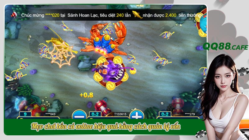 Mẹo chơi bắn cá online hiệu quả bằng cách quản lý vốn