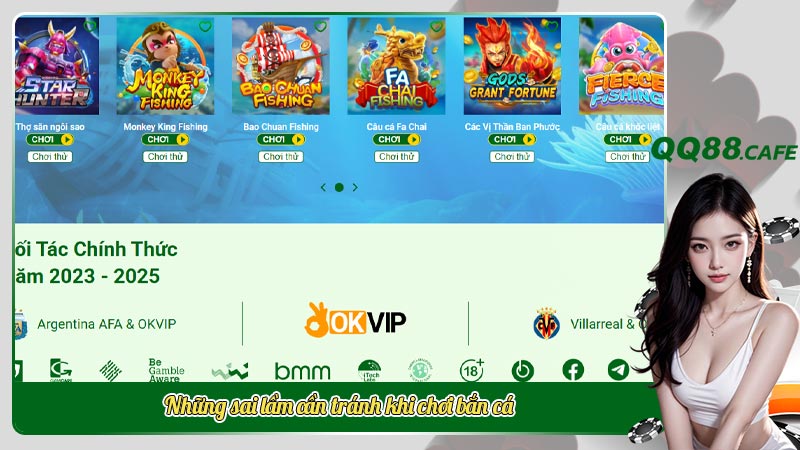 Những sai lầm cần tránh khi chơi bắn cá