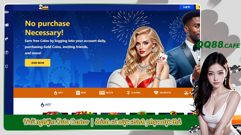 Trải nghiệm Zula Casino | Sảnh cá cược chinh phục cược thủ